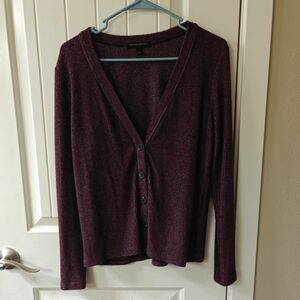 Banana Republic Purple Cardigan